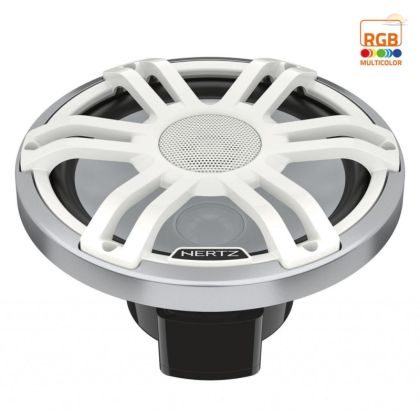 HMX 8 S-LD-SW-8"4Ohm SPORTS COAX RGB LED SL-WH