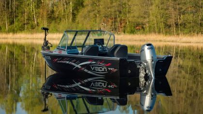 ALUMINUM MOTORBOAT VIZION 440CS 