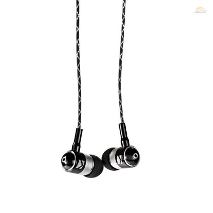 KM Headphones with microphone and remote - black