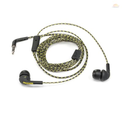KM Headphones with microphone and remote - black