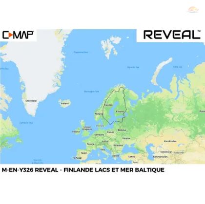 C-MAP REVEAL X - FINLAND INLAND AND BALTIC SEA