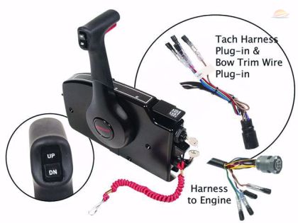 Mercury 8M0178533 – side-mount control