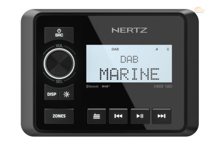 HMR 18 D -  DIGITAL MEDIA RECEIVER + DAB