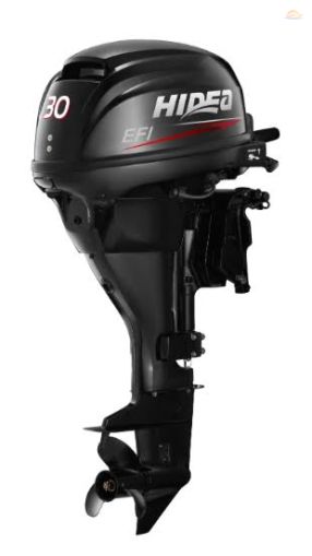 HIDEA HDEF30HE-T – 30 к.с., EFI, румпел, Power Trim