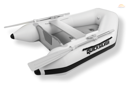 Надуваема лодка Quicksilver 200 Tendy AR – надуваем под, бял цвят