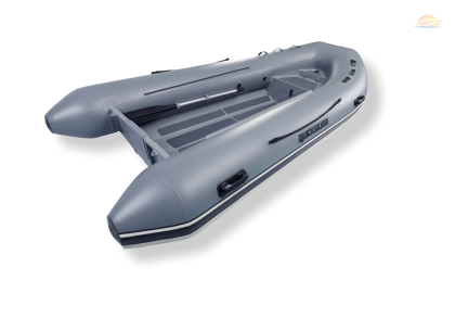Надуваема лодка Quicksilver 320 ALU-RIB – алуминиев корпус, сив цвят