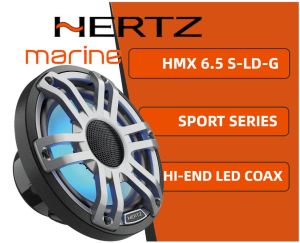 HMX 6.5 S-LD-G 6.5"4Ohm SPORTS COAX RGB LED SET