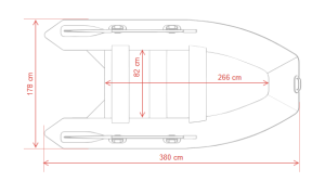 RIB лодка GLADIATOR RIB380AL – детайл 7