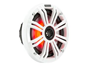 KM 6.5" (165 mm) коаксиална високоговорителна система с LED. Графит / Бял