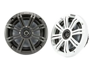 KM 6.5" (165 mm) коаксиална високоговорителна система. Графит / Бял