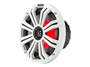 KM 8" (200 mm) коаксиална високоговорителна система с LED. Графит / Бял