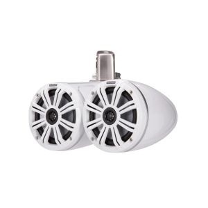 КМ 6.5" (165 mm) Dual Tower Coaxial Speaker System Charcoal / White