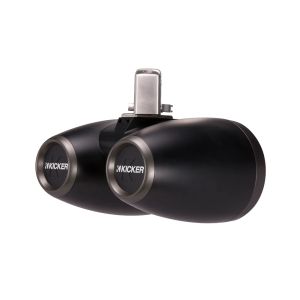 КМ 6.5" (165 mm) Dual Tower Coaxial Speaker System Charcoal / White