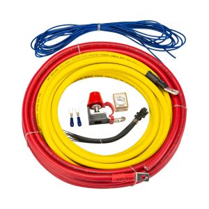 Комплект за захранване на морски усилвател 4AWG и 8AWG калайдисана безкислородна филцова материя