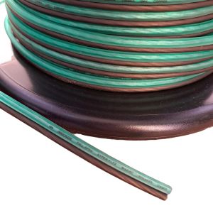 КМ кабел за високоговорители 16AWG | Калайдиран безкислороден кабел 400 фута / 120 м
