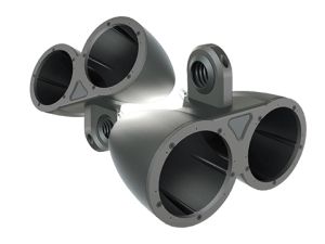 КА 6,5" (165 мм) двойни корпуси за високоговорители - празни