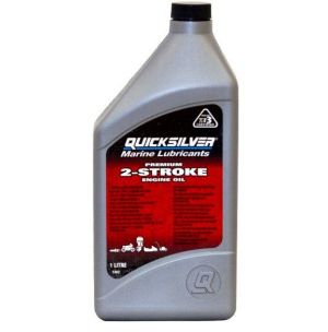 Двутактово масло Quicksilver Premium 2T, 1 л 92-8M0230940