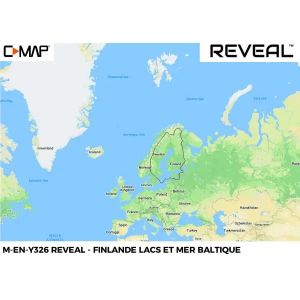 Карта C-MAP REVEAL X - ВЪТРЕШНА ФИНЛАНДИЯ И БАЛТИЙСКО МОРЕ