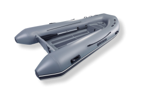 Надуваема лодка Quicksilver 380 ALU-RIB – алуминиев корпус, сив цвят